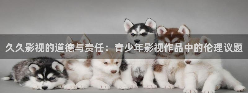 第九影院大全：久久影视的道德与责任：青少年影视作品中的伦理议题